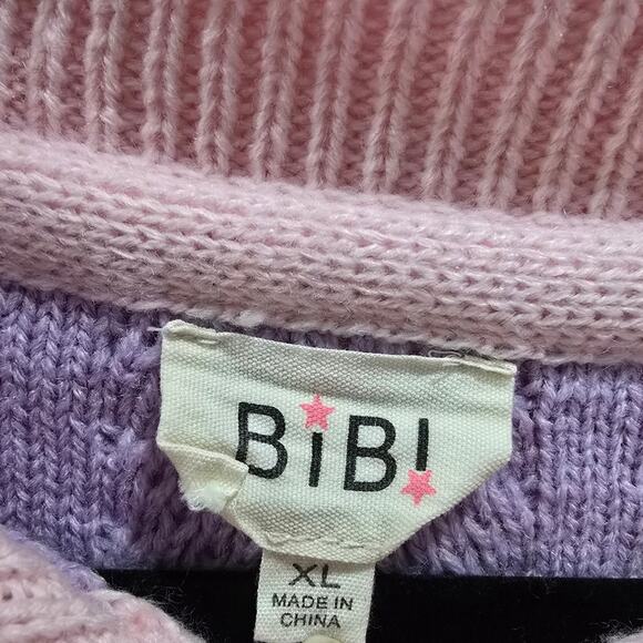 Bibi Colorblock Collared Sweater – XL - Picture 5 of 16